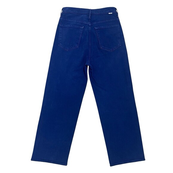 MOTHER SUPERIOR High Waist Tunnel Vision Wide Leg Jean Deep Ultramarine Blue 27 - Picture 6 of 13